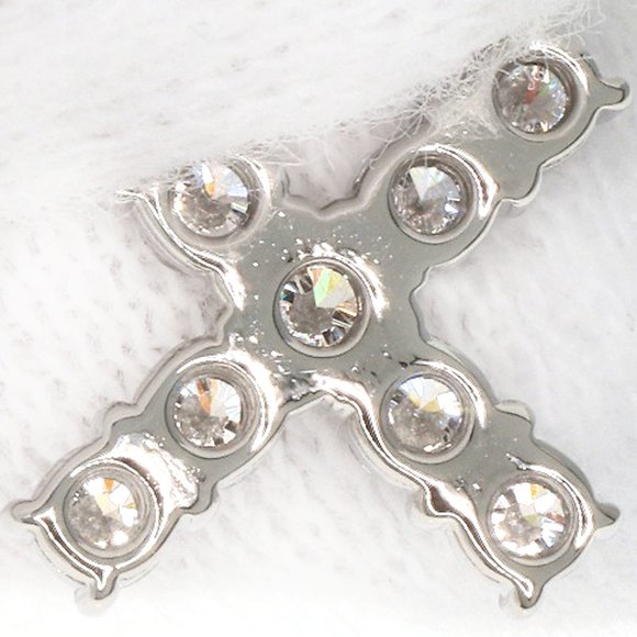 Harry Winston Cross Diamond Necklace Platinum PT950 Ladies HARRY WINSTON - Picture 4 of 6